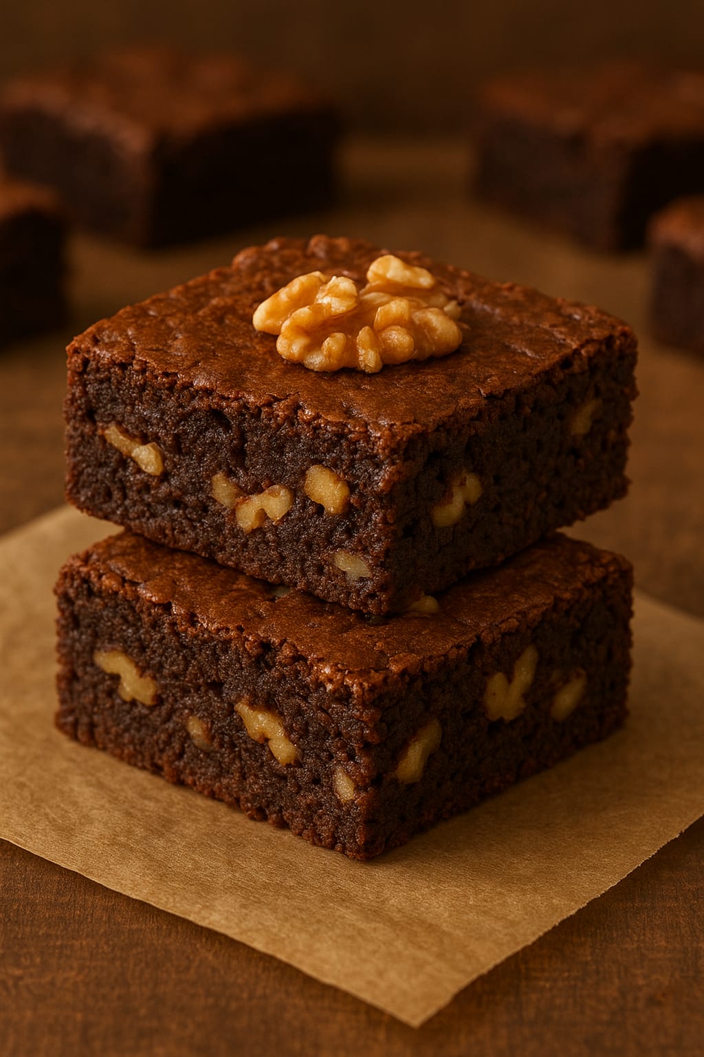 Chocolate Walnut brownie