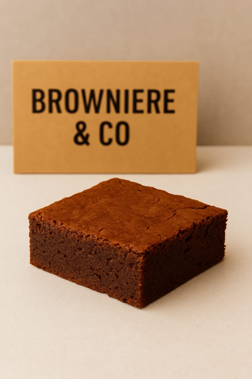 Classic chocolate brownie (4pcs)