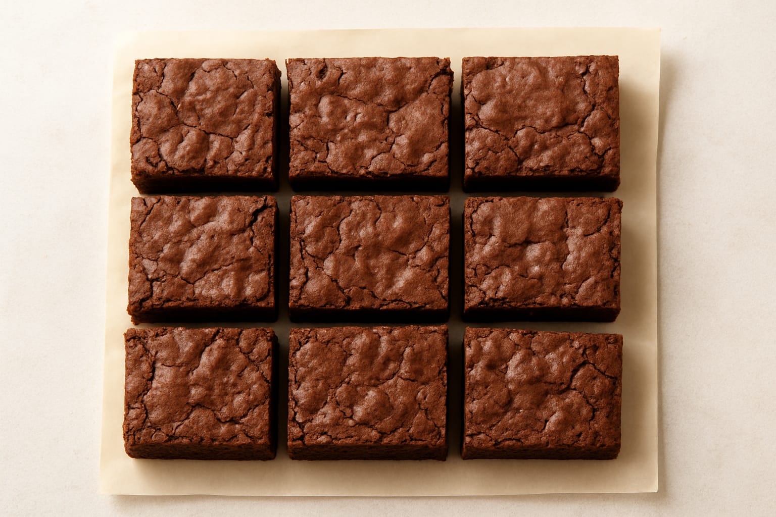 Classic chocolate brownie (9pcs)